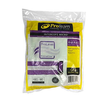 限定アウトレットセール：通販 Micro Intercept 10-Pk. ProTeam Filter Collar Closed Bag, その他