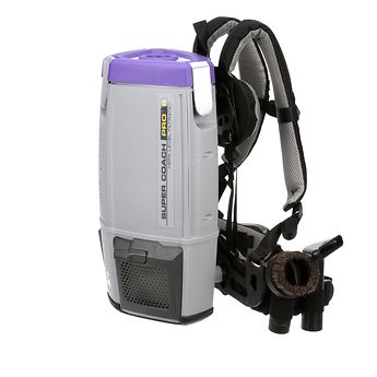 ProTeam Super Coach Pro 6 Commercial Backpack Vacuum, 107308