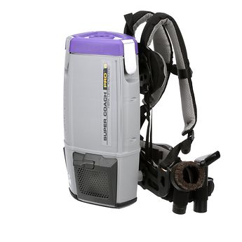 ProTeam® Industrial Backpack Vacuum - 6 Quart H-6460 - Uline